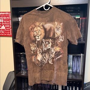 The Mountain Brown Logo Graphic Tee - Brown